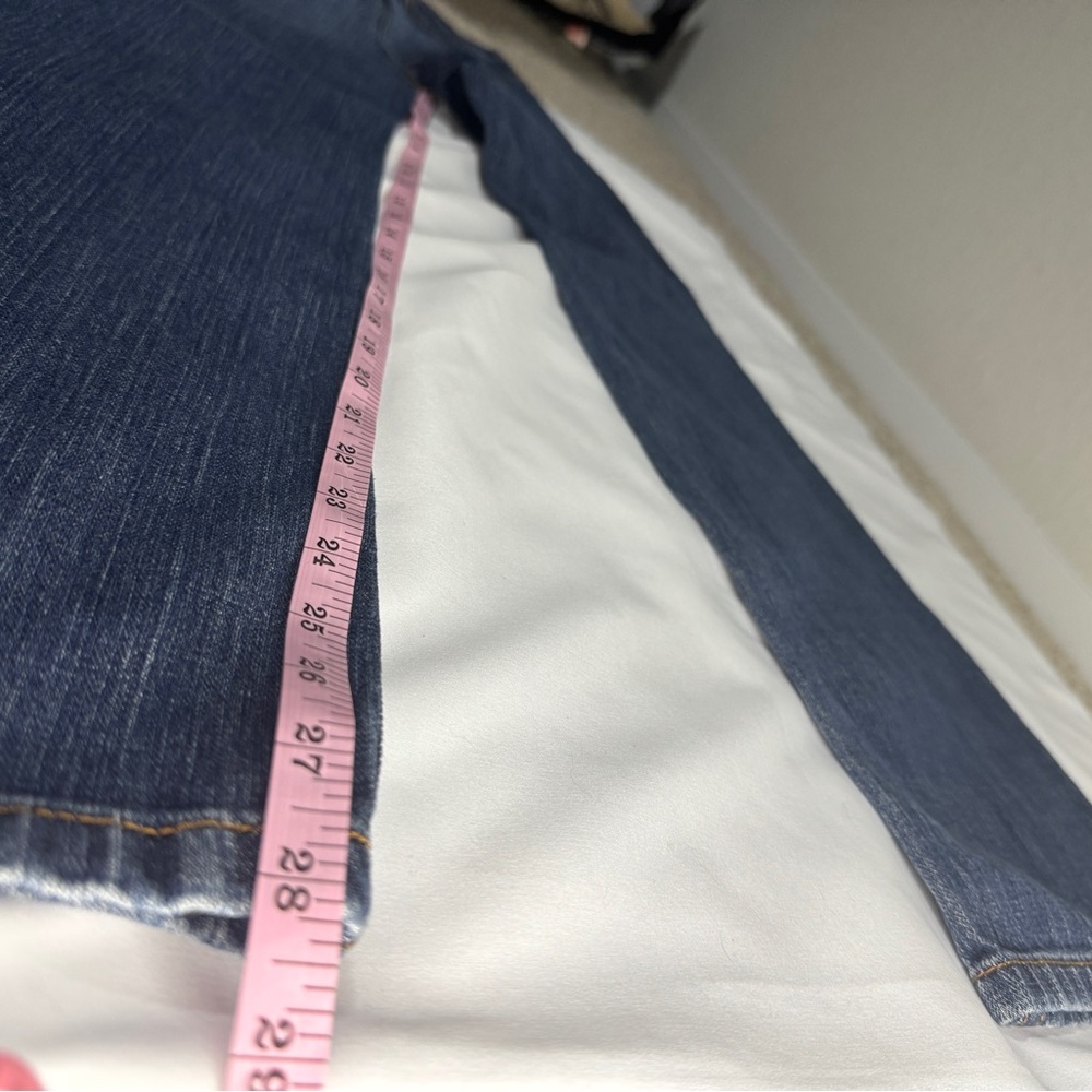 Liz Claiborne Dark Blue Straight Leg Jeans - Picture 6 of 8